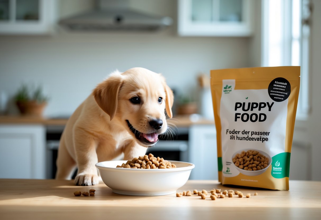 Den rigtige start Foder der passer til hundehvalpe